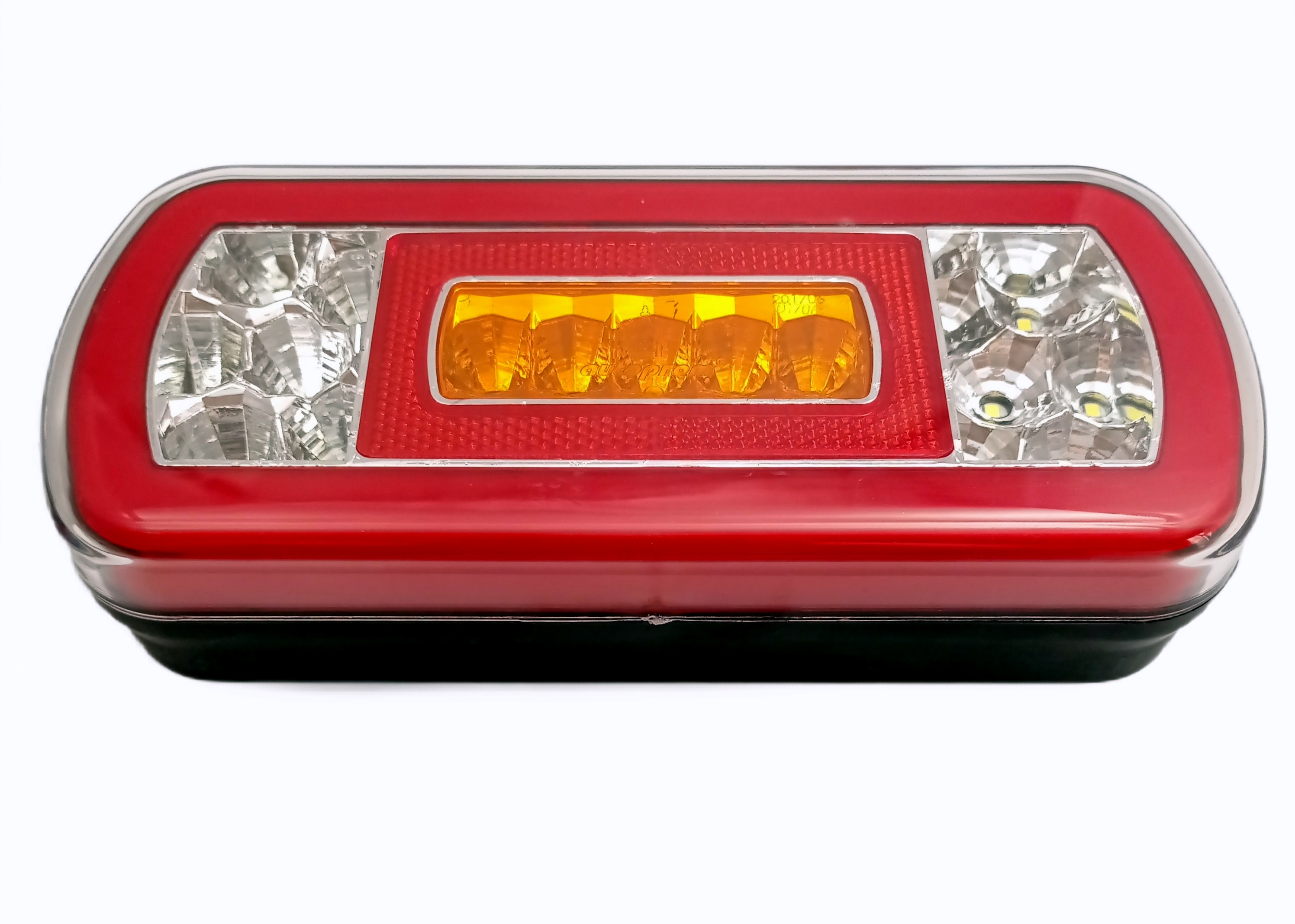 Vue arrière d'arrêt de la lampe de queue de lumière pour camion remorque  universelle - Chine Feu arrière de haute qualité, lampe LED en barre de  frein
