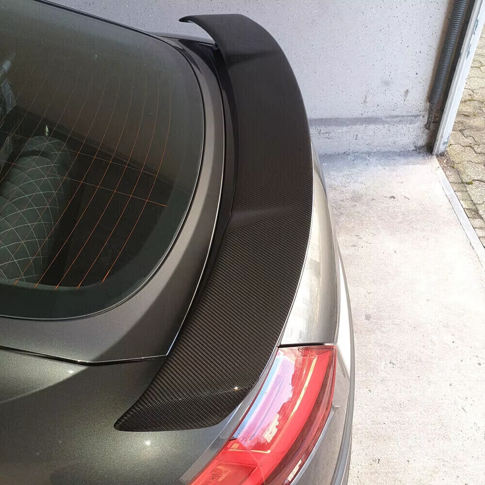 Heckspoiler Lippe Spoiler 140cm Universal Carbon Optik Sport Kofferraum Deckel Flügel Auto