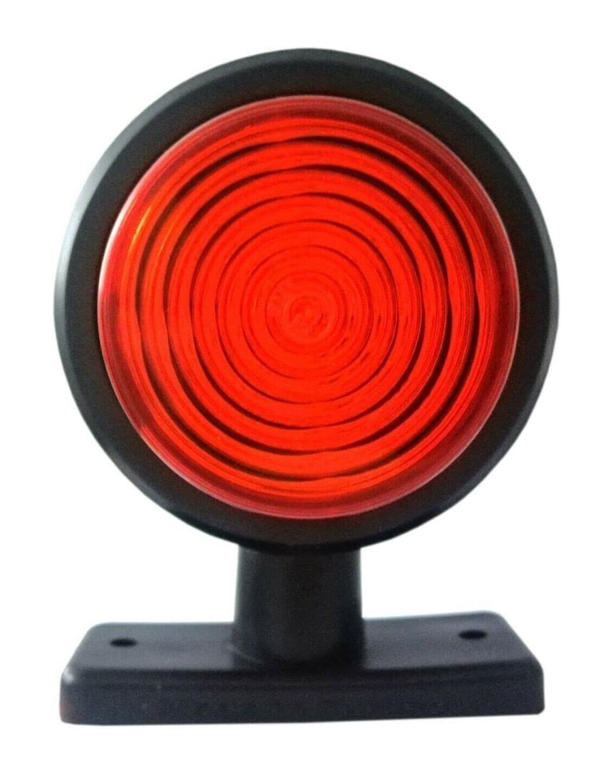 2 x LED Begrenzungsleuchten Lampe Positionsleuchten LKW Anhänger Gelb Rot  12V 