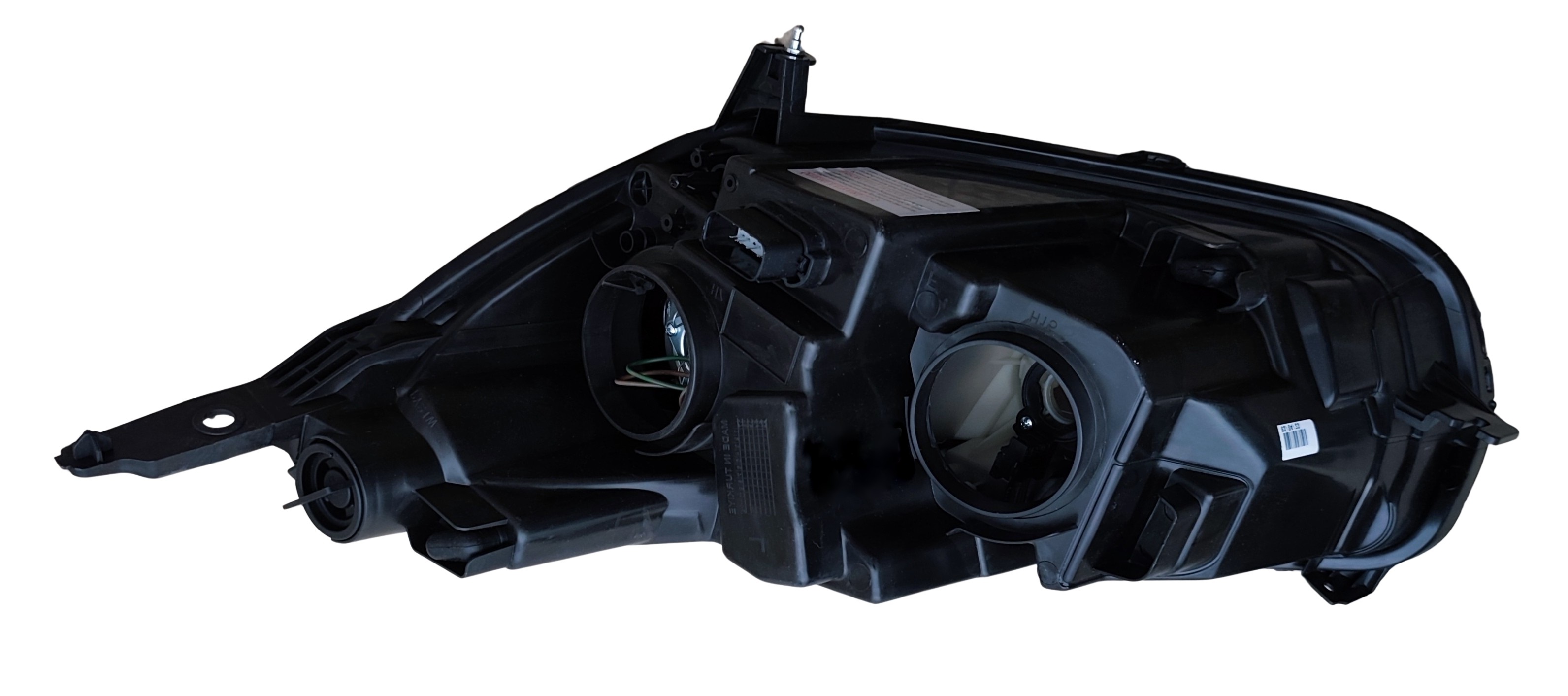 Derecho Ford Transit Courier 2018+ Negro Faro Luces Delantero Electrico con Motor 