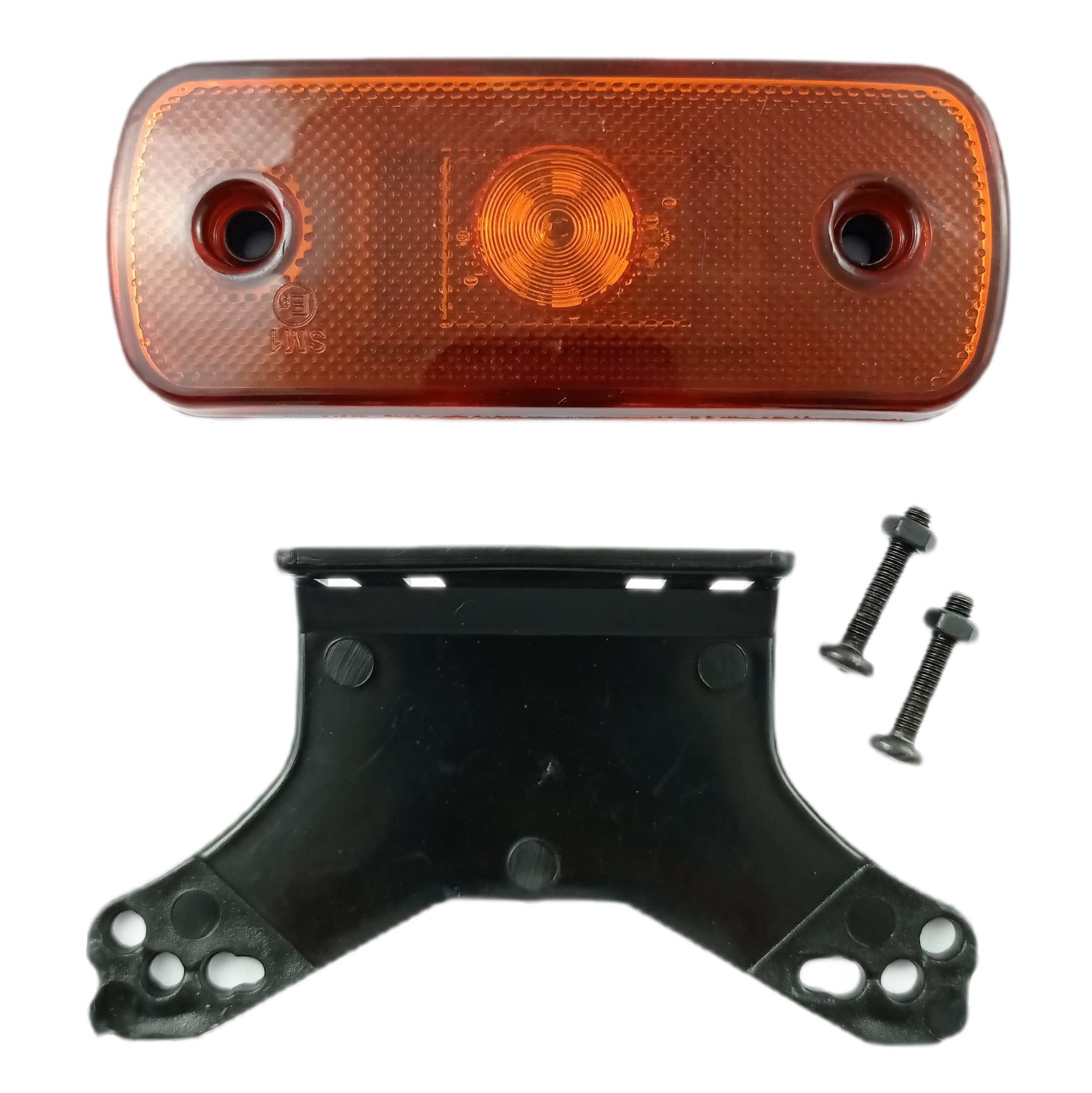 LED Lampa Lumini de Marcaj 12v 24v Remorca Camioane Orange Reflector E9 