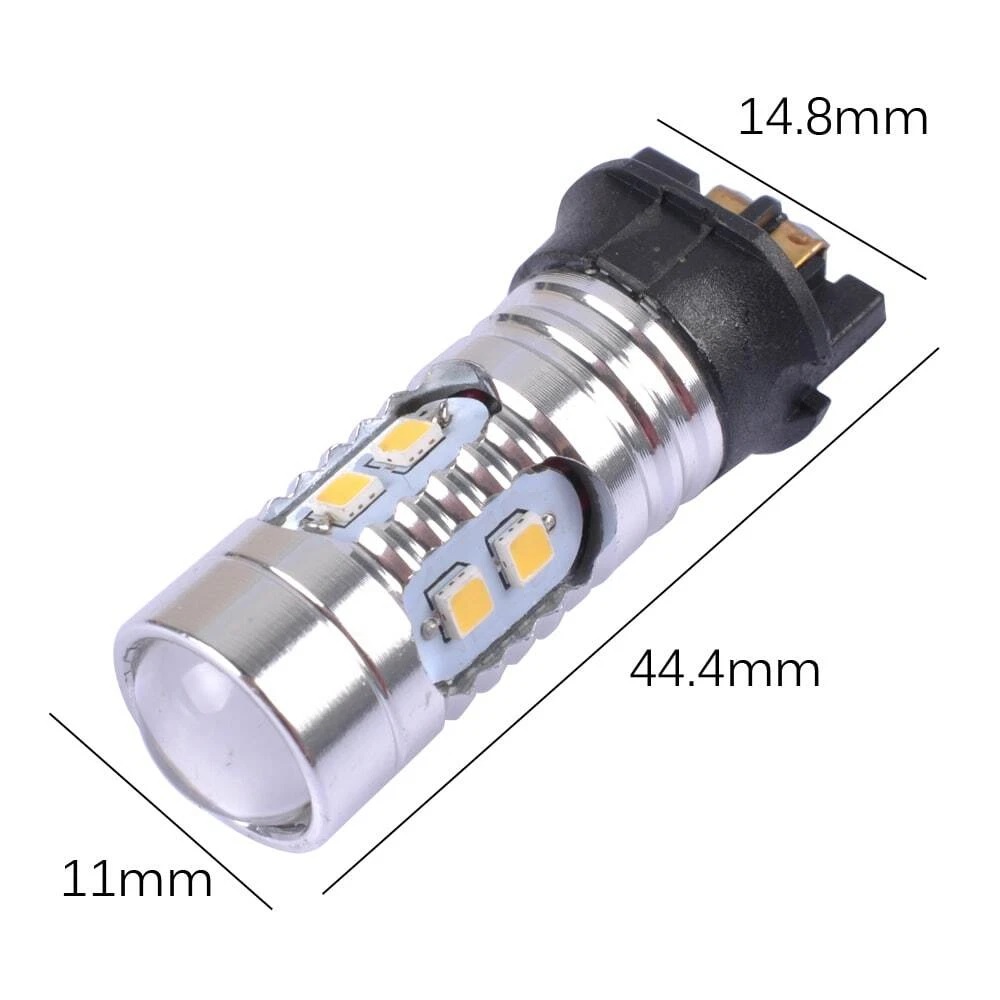 2 x Lampa Becuri Alb Bec 360° PW24W / PWY24W – 2323 SMD 12V/24V 6000K 12V/24V Lumini