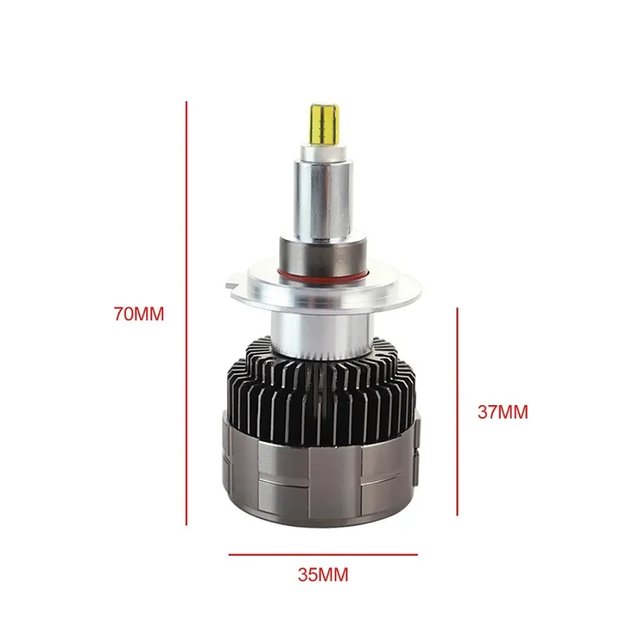 2 x H7 3D CSP 12V 100W 20000lm 360° Canbus 6000K  No Error Headlights Bulbs Lamp Car Truck Lorry Lights Vehicle 