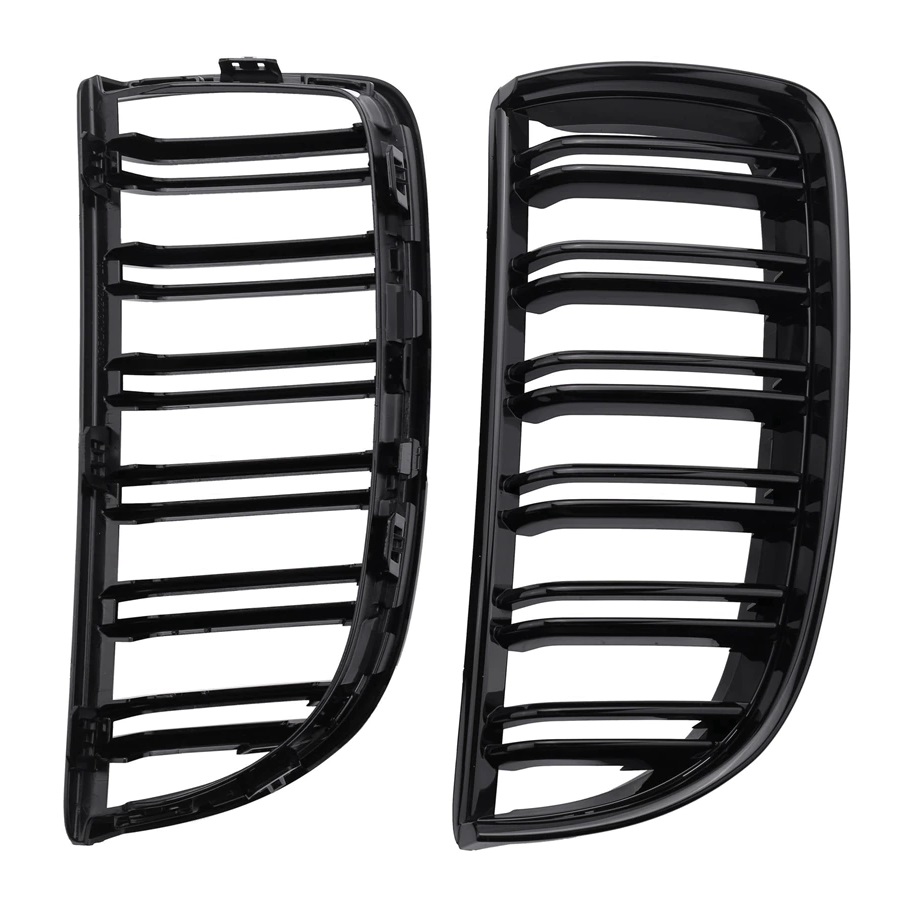 Front Grills for BMW E90 E91 Facelift 2008-2011 Sport Style Gloss Black