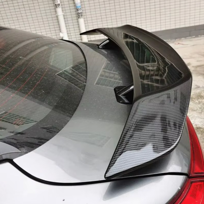 Spoiler Lip Universal 135cm Carbon Look Rear Trunk Wing Lid Trunk Car