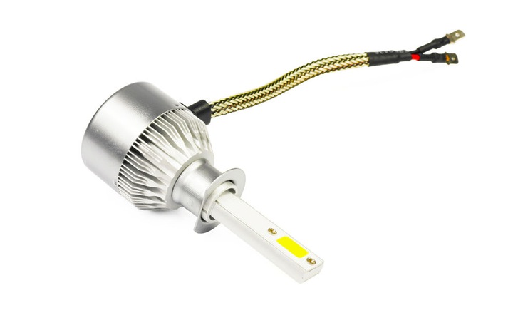 LED H1 Feux, ampoules feuu de voiture, feux de véhicule 60w 13000lm