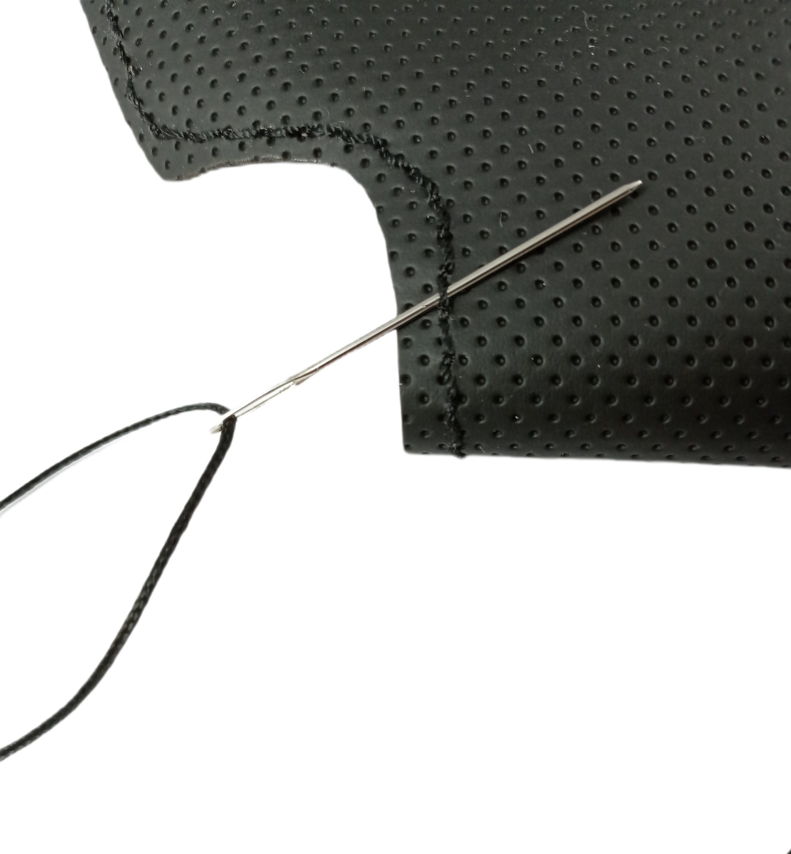 Cubierta para el Volante para AUDI Q3 Q5 (2013-2015) Eco Cuero Para coser
