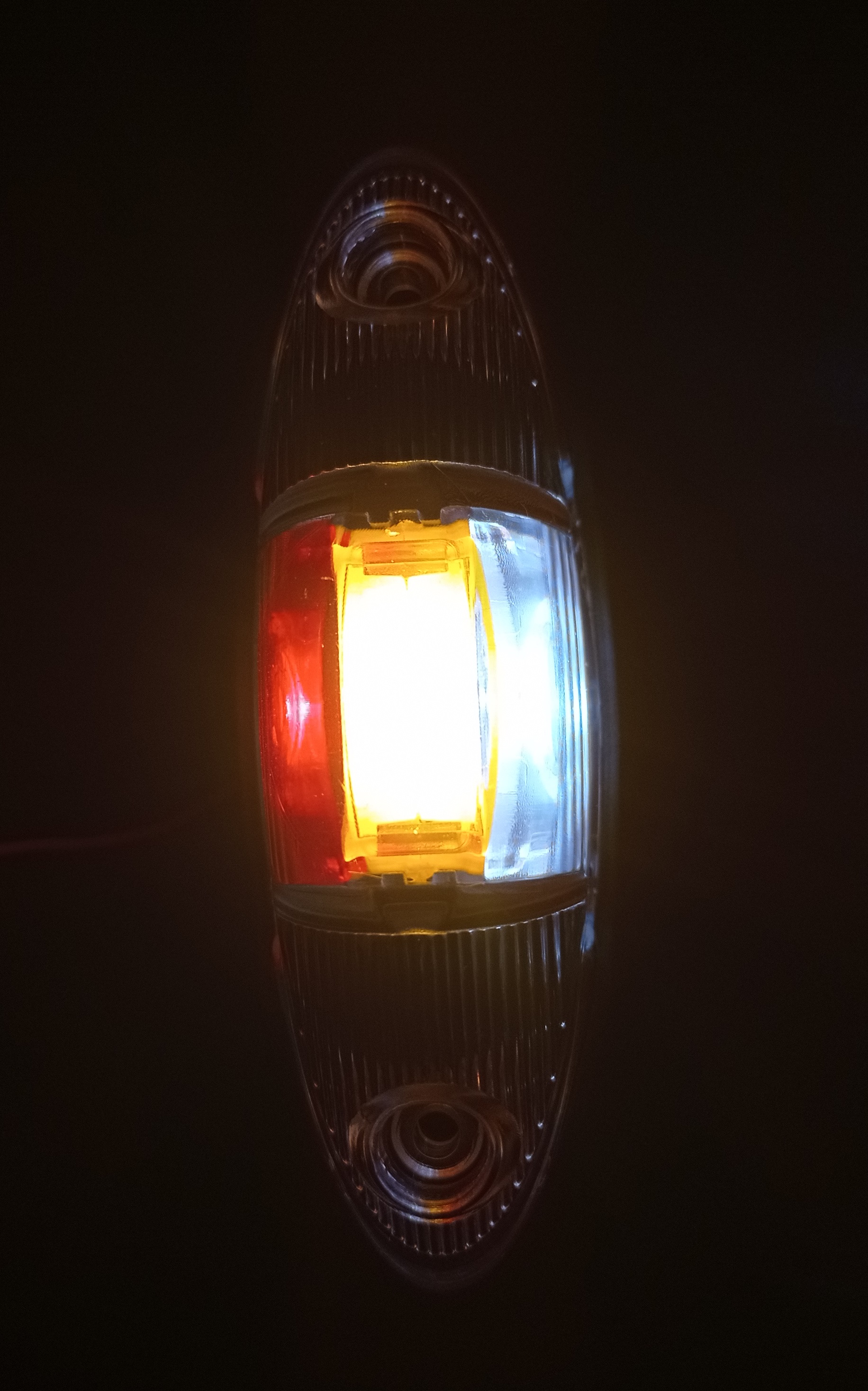 LED Side Clearance Marker light Lamp Indicator with holder Trailer Truck Lorry Caravan Red White 12v 24v
