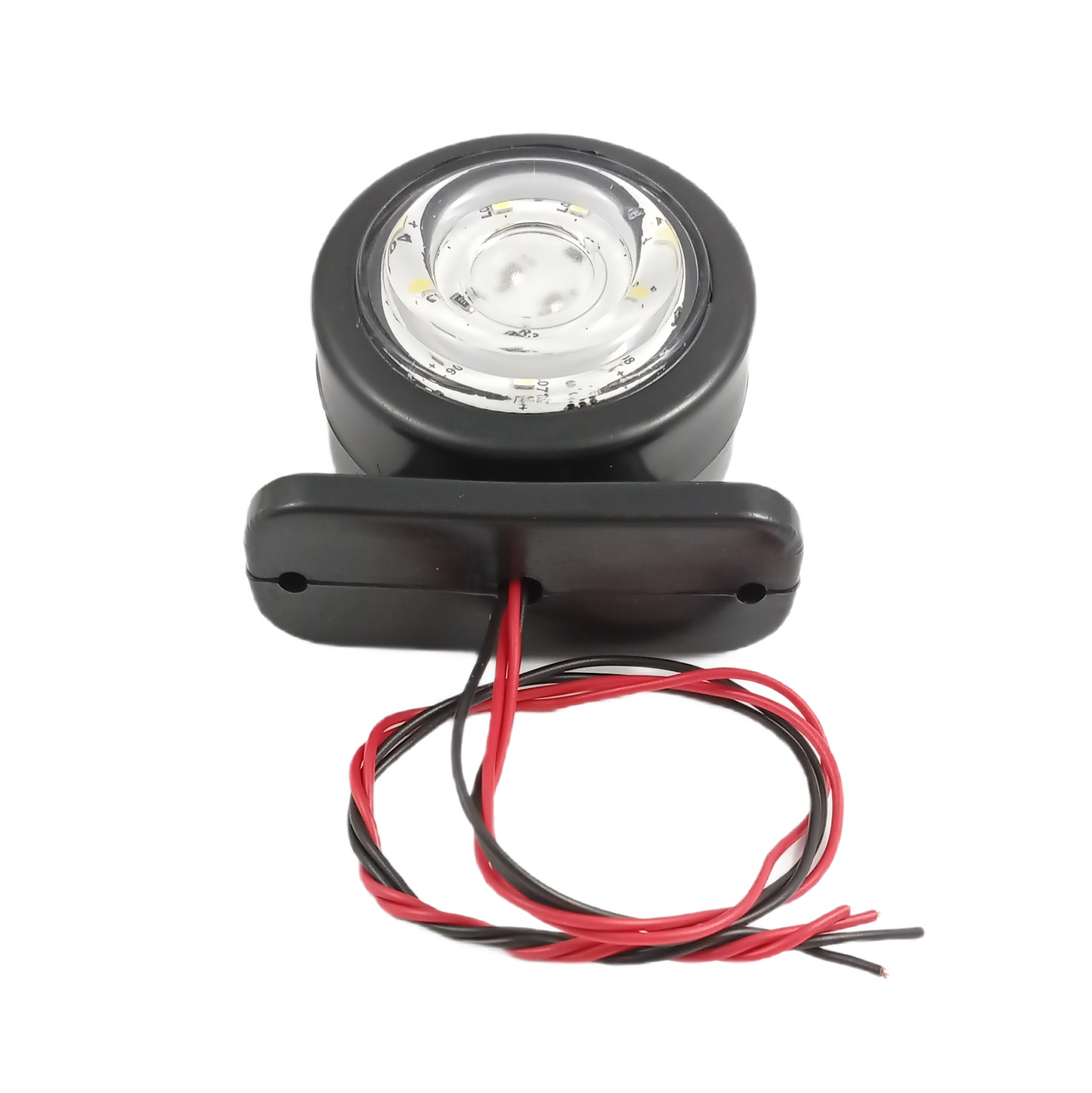 2 x 18 LED Positionsleuchten Lampe LKW Anhänger Rot Weiß 12v 24v