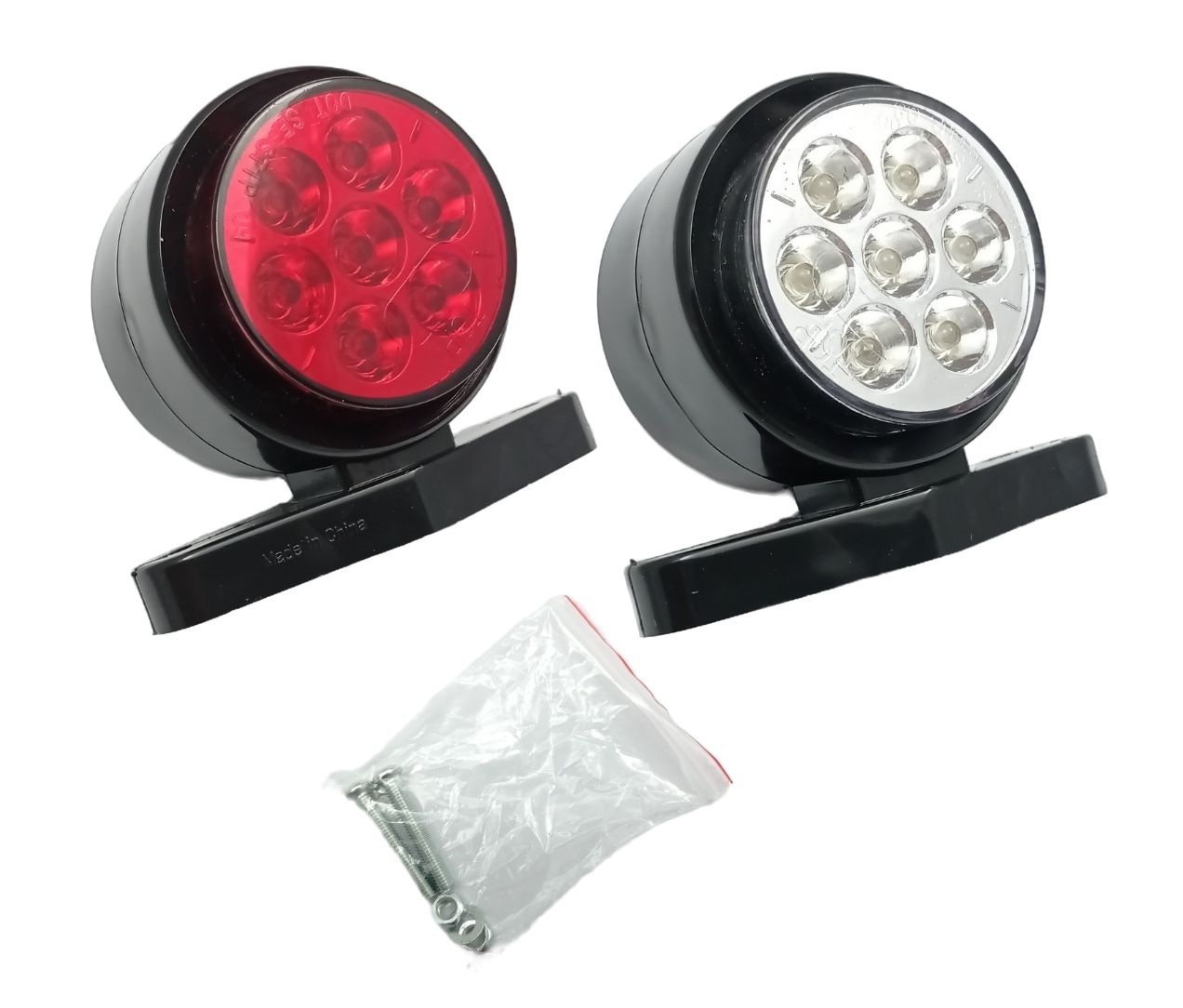 2 x 14 LED 12V 24V Outline Marker Stalk Light for Trailer Truck 