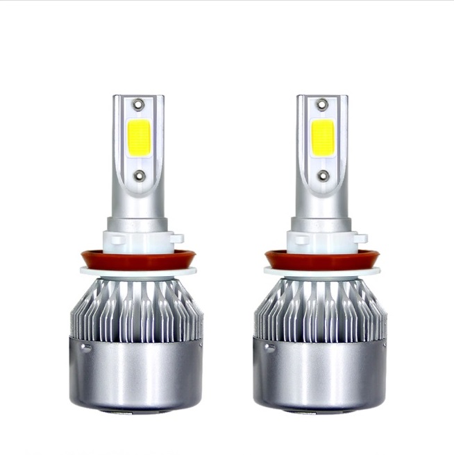 LED H11 Feux, ampoules feuu de voiture, feux de véhicule 60w 13000lm