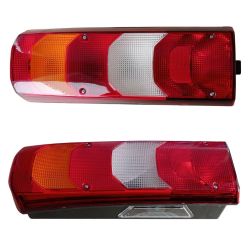 Izquerda Luz Luces Lampara Trasera Faro Piloto para Mercedes Actros MP4 Camion con Enchufe