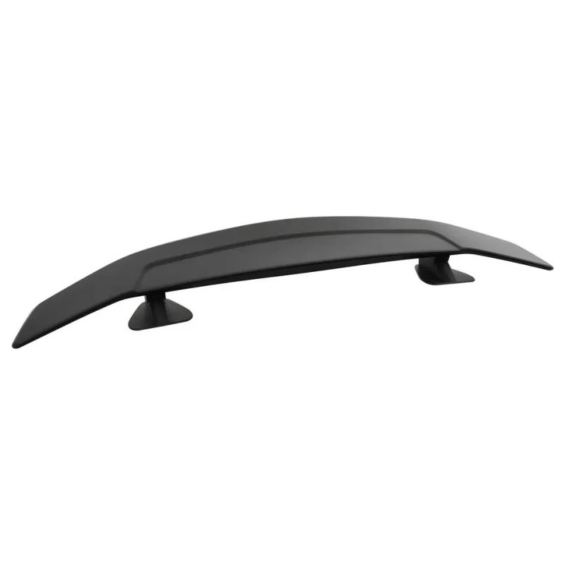 Aileron Arrière Universel 117cm Levre Becquet Piano Noir Brillant Lustre Sport Tronc Coffre Couvercle Voiture