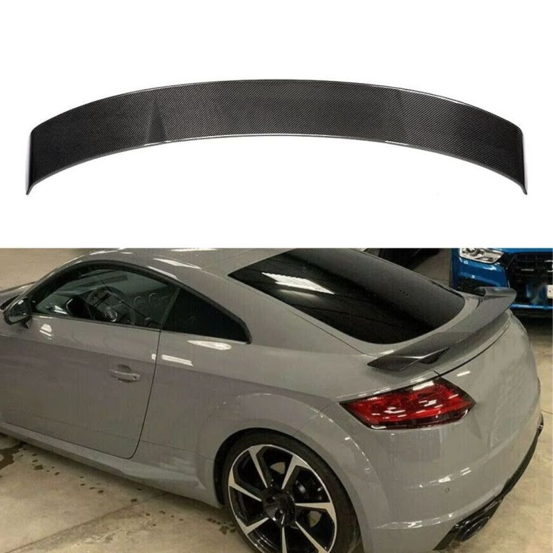 Spoiler Lip Universal 140cm Carbon Look Rear Trunk Wing Lid Trunk Car