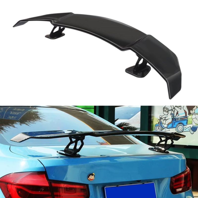 Spoiler Universal 140cm Glossy Black Rear Trunk Wing Lid Trunk Car