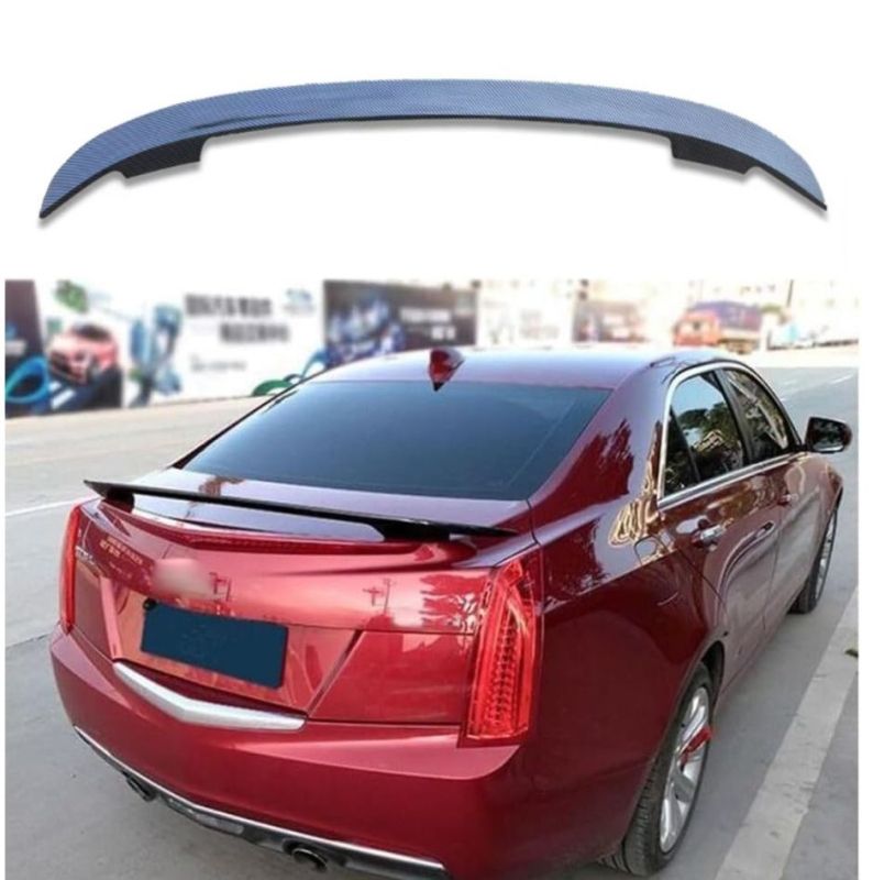 Spoiler Eleron Spate Portbagaj 128cm Universal Аripă Aspect Carbon Trunchi Capac Masina Auto