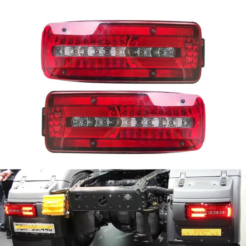 2 x LED Lkw Anhänger Rückleuchten Heckleuchten links rechts für MAN TGX TGA TGL TGM TGR 24V
