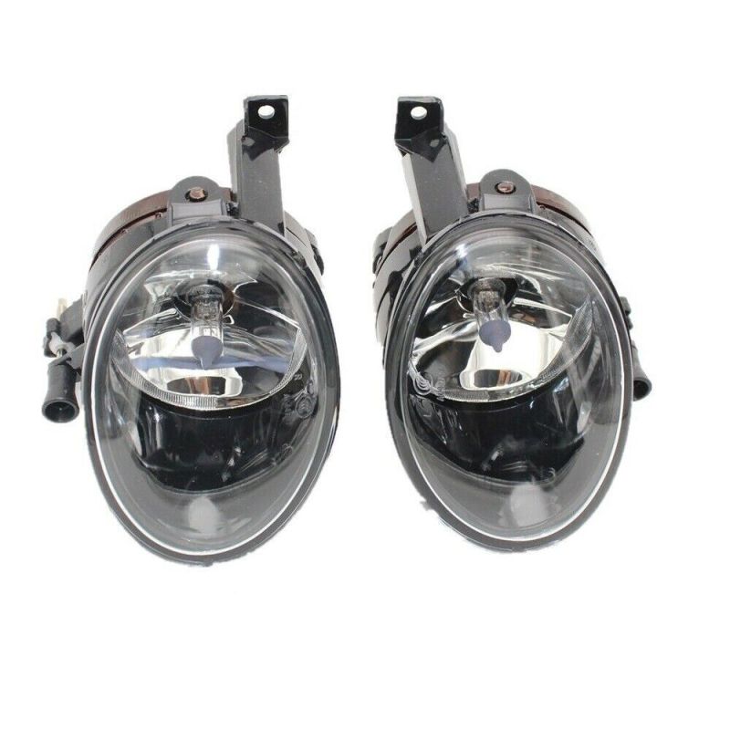 2 x Fog Lights Halogen Headlights Headlamp Front for VW Golf MK6, Jetta MK6,Caddy 2,Touran,Tiguan,Beetle,Seat Alhambra