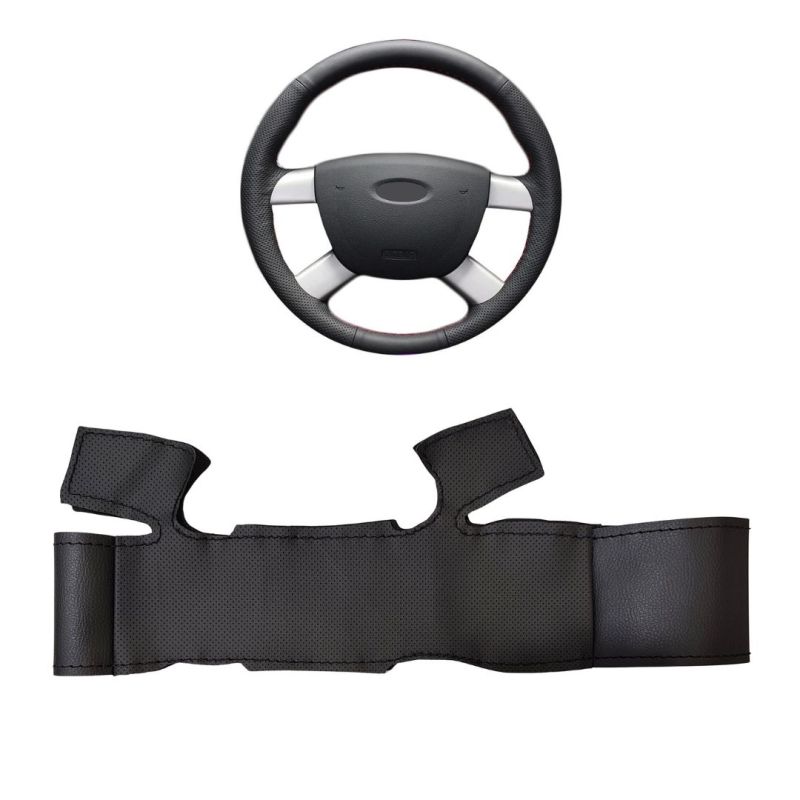 Lenkrad Abdeckung Für FORD FOCUS,FORD CONNECT,FORD KUGA,FORD C-MAX Öko Leder Zum Nähen
