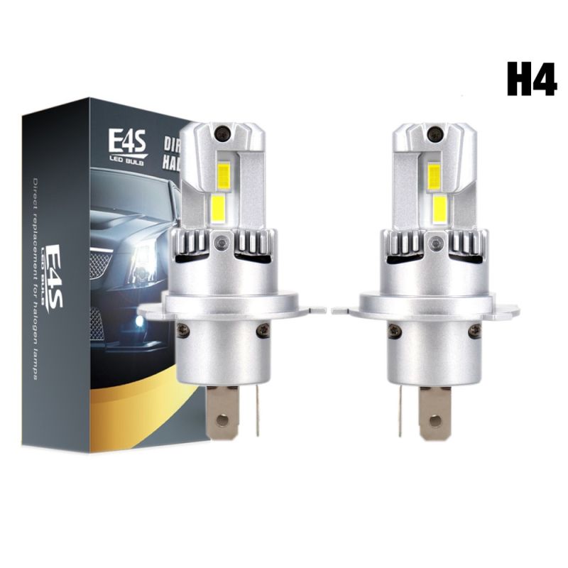 2 x LED E4P H4 12V 50W 15000lm Scheinwerfer Lampen Autolichter Fahrzeug Hi/Low Beam LKW PKW Chip Led 6500K