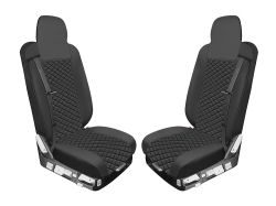 Huse Scaune pentru RENAULT T 2015-2021 Camioane Negru Piele 