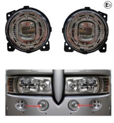 2 x Für SCANIA серия P, G, R, T 2004-2017 LED Nebelscheinwerfer Halogen Frontscheinwerfer Lampe 