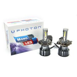 2 x LED H4 Photon Mono LED +3 Plus 12v 70W 10000LM Headlights Bulbs Lamp Car Truck Lorry Lights Vehicle 