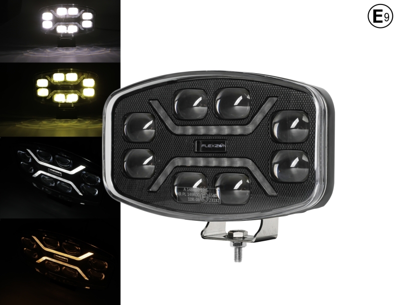 LED Lumini de lucru 12V 24V Lampe Proiector pentru Camion tractor Suv 4x4 DRL Lampa Alb/Galben 