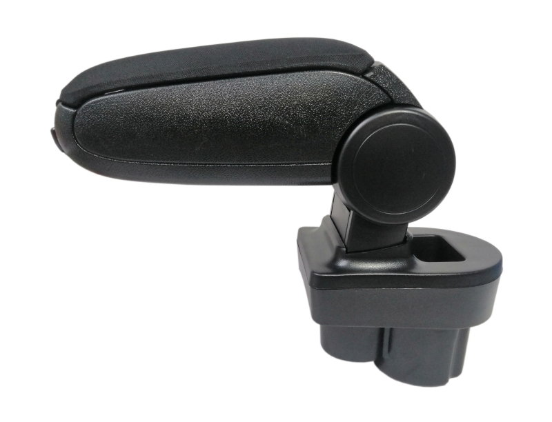 Skoda Rapid 2012+ Reposabrazos Central Apoyabrazos para Coches Textil Negro