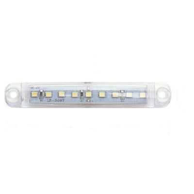 9 led Luz Marcador lateral ,Indicadora remolque Camiónes Blanco 12v 24v