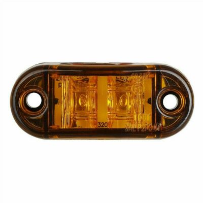 2 LED 24V Lămpa Gabarit Latura Galben