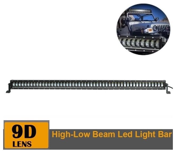 LED BAR 140cm Hi/Lo 320O0Lm 400W Arbeitsscheinwerfer 10-30V Tagfahrleuchten Leuchten Auto PKW SUV 