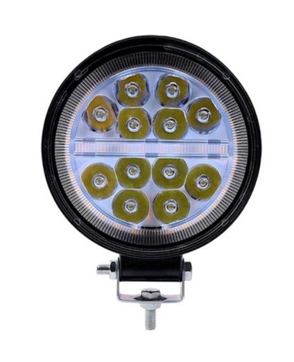 LED Runden 114mm 36W Arbeitsscheinwerfer Scheinwerfer Für PKW LKW Traktor Lampe 12V 24V