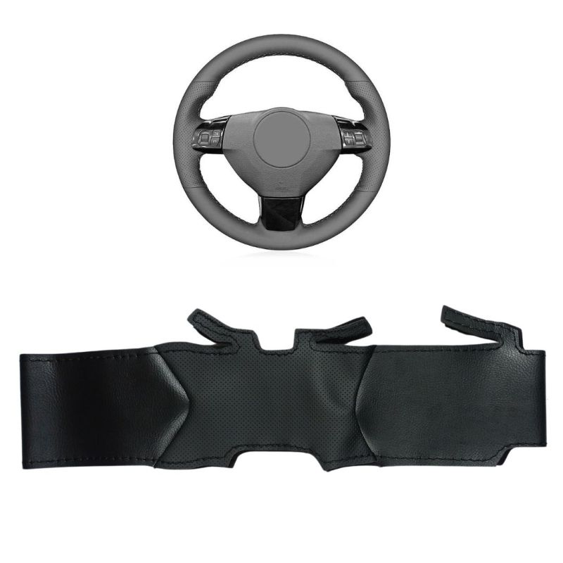 Housse Couvre de Volant pour Opel Astra H,Zafira B,Corsa ,Vectra C, Signum Eco cuir pour la couture