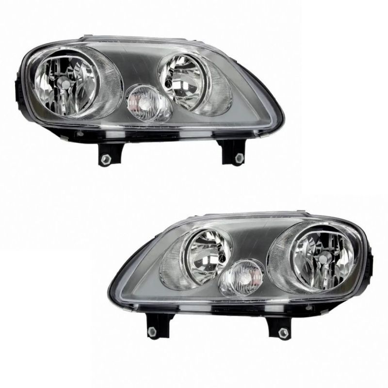 2 x VW CADDY 3 2004-2010,VW TOURAN 2003-2007 Strålkastare Framljus Elektrisk med Motor Höger Vänster Lampa