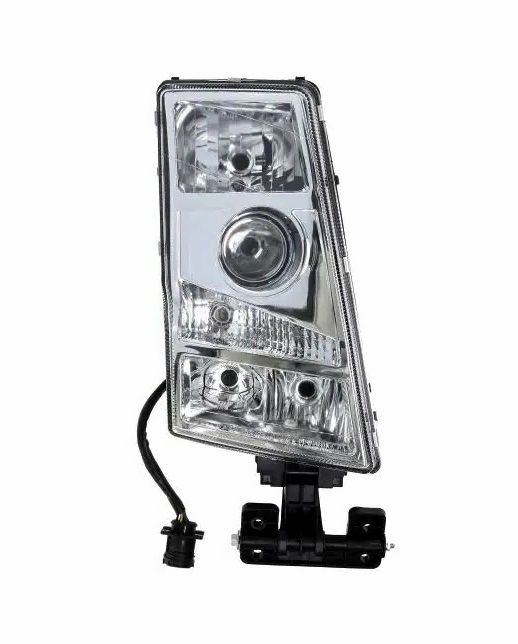 Derecho VOLVO FH2-FM2 2003-2008 Camion Faro Luces Delantero con Enchufe Redonda 