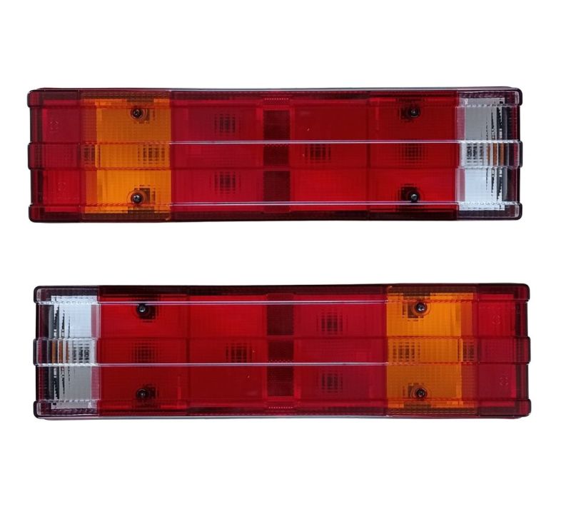 2 x Set Luz Luces Trasera del camión,Faro Trasero Piloto para Mercedes Vario,Sprinter,Actros,Atego, Axor con Cable