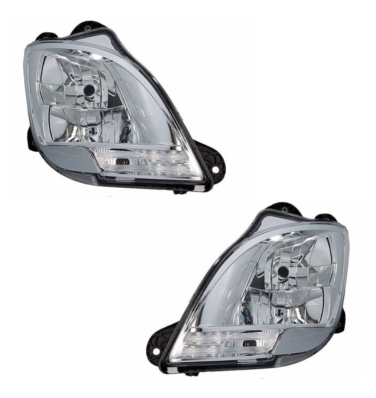 Set DAF XF106,DAF CF LED Camion DRL Phares Feux Lampe Avant Droite Gauche avec Moteur