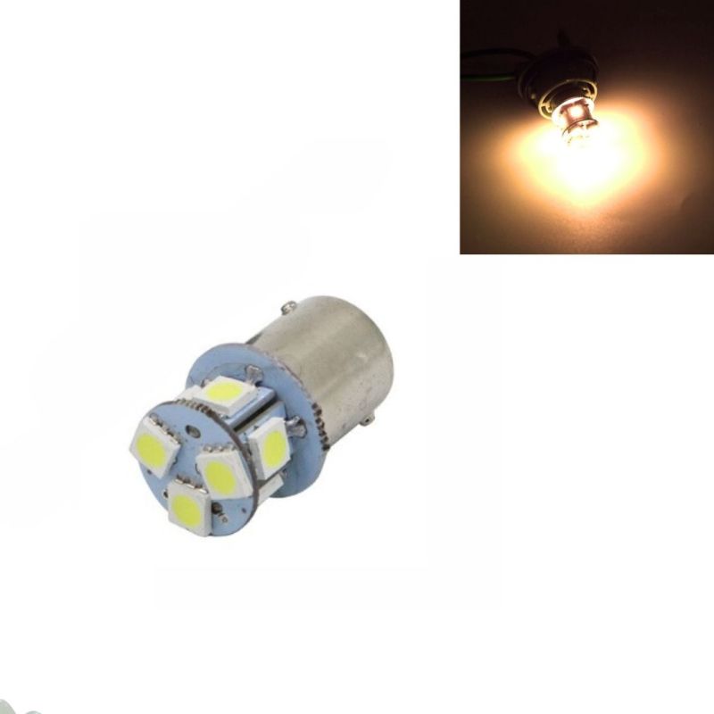 LED 22 SMD P21W BA15S 12V Canbus Gelb Scheinwerfer Lampe Autolichter Glühbirnen 