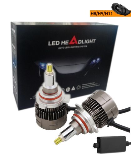 2 x H8 H9 H11 3D CSP 12V 100W 20000lm 360° Canbus 6000K  No Error Headlights Bulbs Lamp Car Truck Lorry Lights Vehicle 