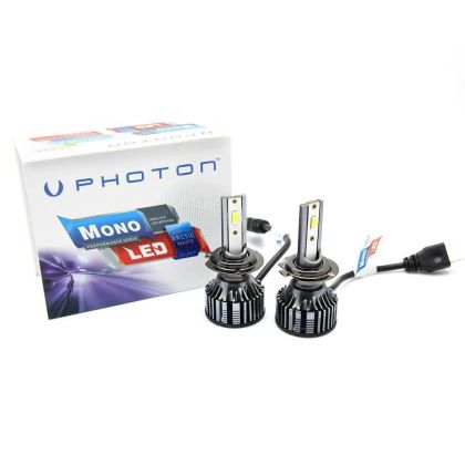 2 x LED H7 Photon Mono LED +3 Plus 12v 70W 10000LM Headlights Bulbs Lamp Car Truck Lorry Lights Vehicle 