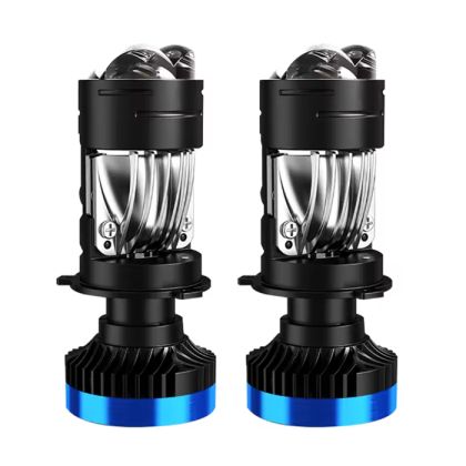 2 x Mini Bi LED H4 12V 24V 160W 30000lm 360° 6000K Canbus fără Eroare Lumini Lampa Faruri Becuri Auto Camoin Moto  Faza lungă/Faza scurtă