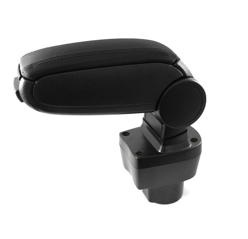 Dacia Duster I 2010-2015, Nissan Terrano III 2014-2018 Car Auto Armrest Centre Console Arm Storage Box Black Leather