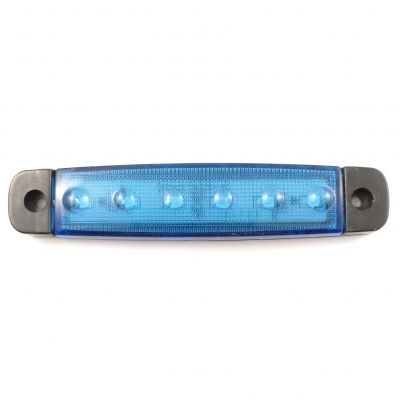 LED Umrißleuchten Seitenmarkierungsleuchten LKW Anhänger Blau 12v