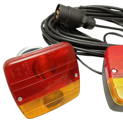 2 X Baklys Till Tilhenger Lastebil Campingvogn Magnet 12v 24v 2-x-baklys-till-tilhenger-lastebil-campingvogn-magnet-12v-24v