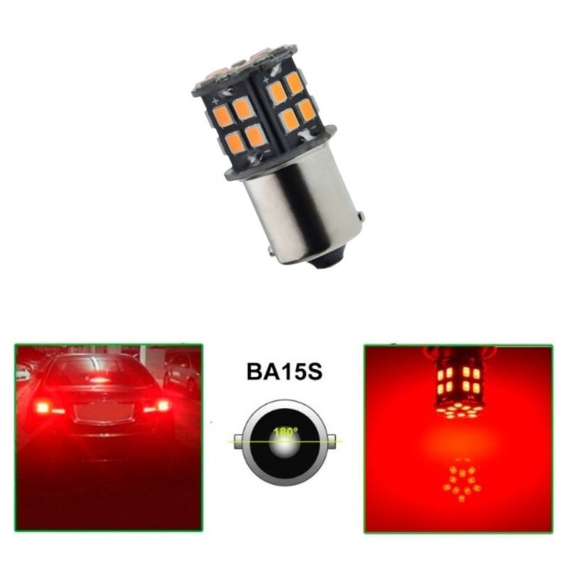 LED 30 SMD P21W BA15S Canbus 12V Rear Indicator Tail Red Bulb Lights 