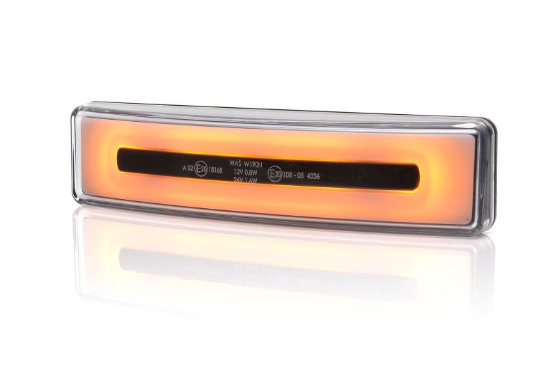 LED SCANIA P/G/R/T Neon Licht Leuchten Beleuchtung Sonnenschirm Kabine Lampe Orange Steckdose E20 24V