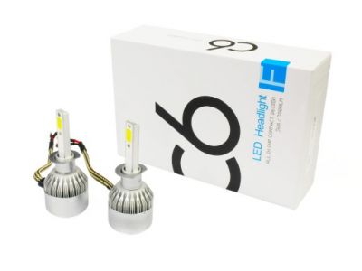 2 x LED H1 Scheinwerfer, Lampen, Autolichter, Fahrzeug LED birne DRL Canbus