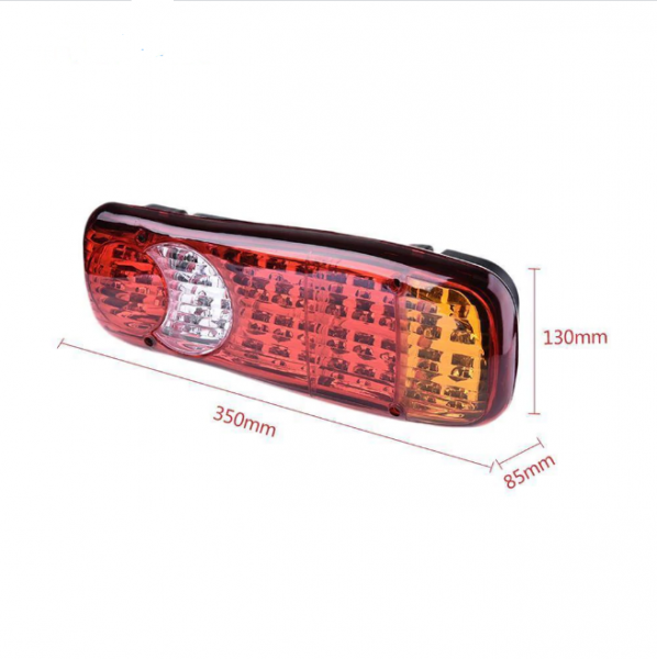 46 Led Rear Tail Truck Lights For Scania Volvo Daf Man Iveco Mercedes 12v x 2