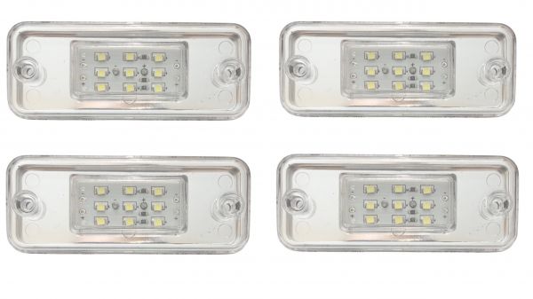 LED Seitenmarkierungsleuchte Begrenzungsleuchten Weiß 12-24V KFZ LKW  Anhänger 